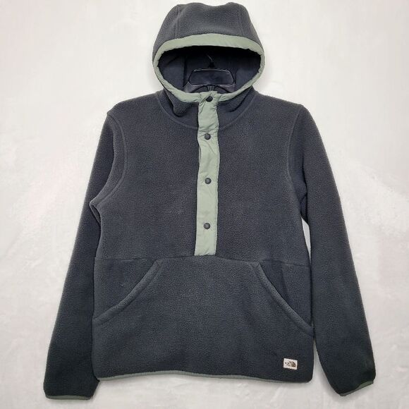The North Face Hooded Fleece Pullover Sweater Size Small - Picture 1 of 7